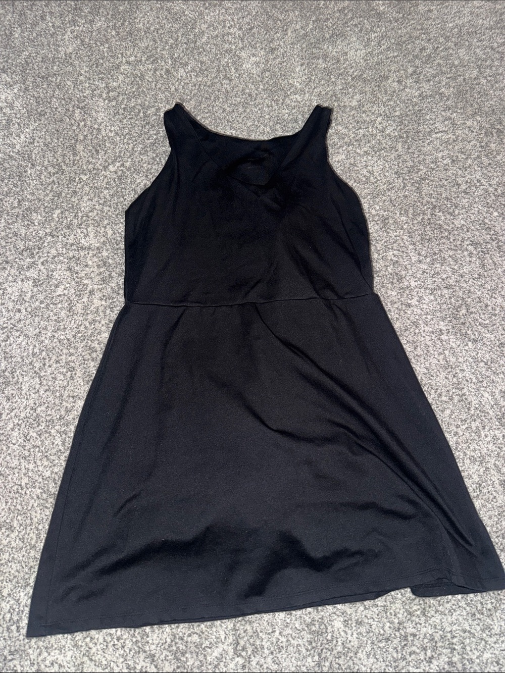 T.J.Maxx Black Sleeveless Athletic Dress